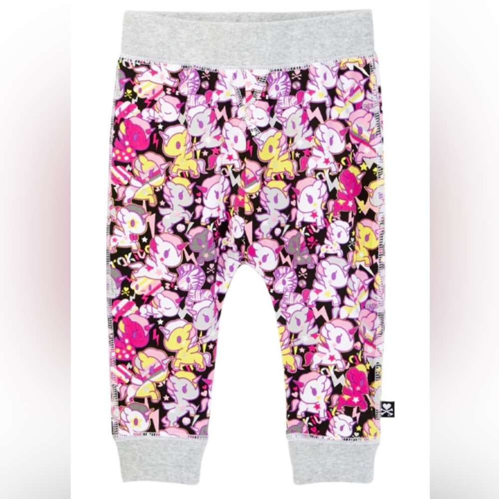 tokidoki Bambino Unicorno Print Joggers Baby Girls Size 24 months NWT
